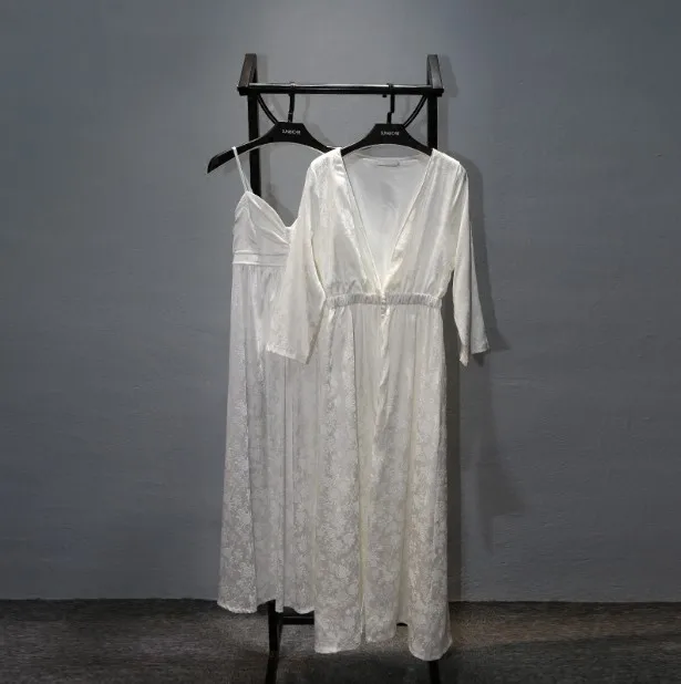 Комплект пижамный Женский шелк цвет в ассортименте S M L XL XXL 2 шт/комплект | Женская