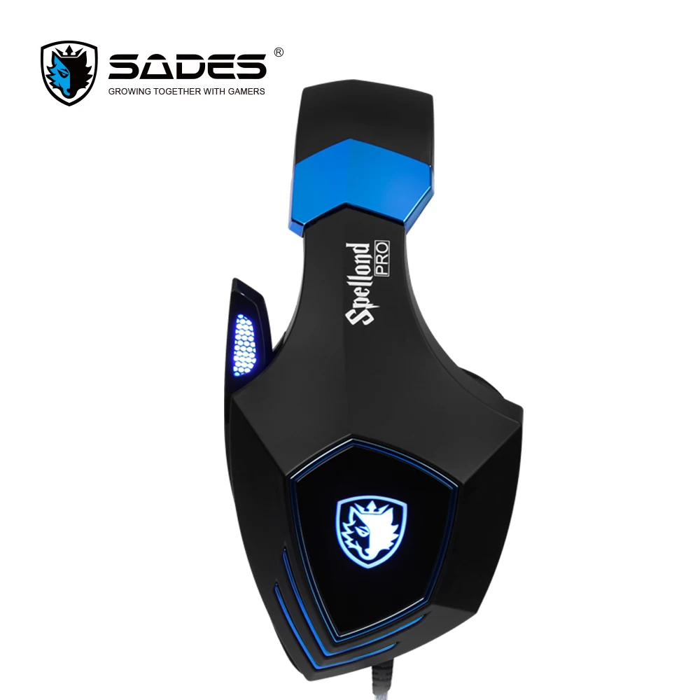 SADES Spellond Pro Bongiovi игровая гарнитура с глубокими басами и вибрацией всенаправленный