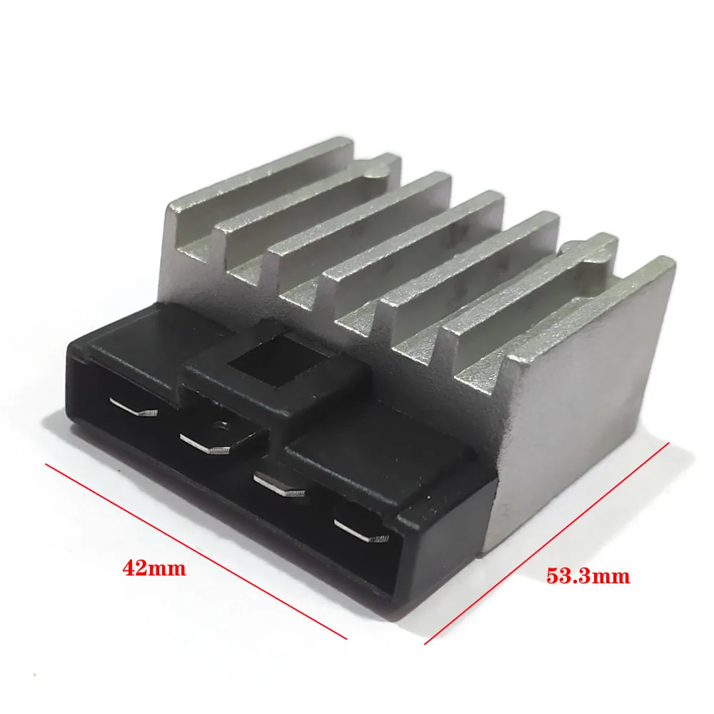 

4 pin 12v Dual Silicon Voltage Rectifier Regulator for Scooter Moped ATV Minarelli 1E40QMB JOG50 JOG90 BWS100 JOG RR