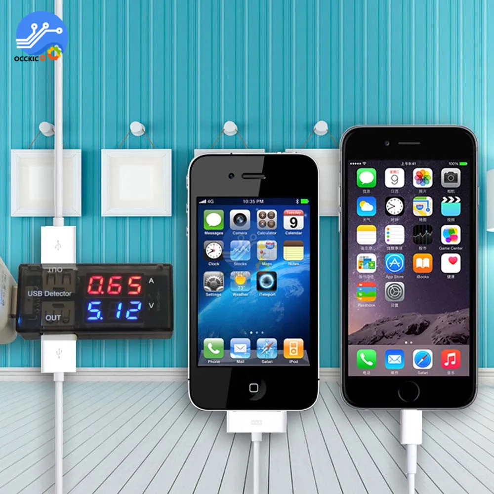 Высокое качество двойной USB ток тестер напряжения метр usb зарядный детектор Тестер батарея Вольтметр Амперметр зарядное устройство Доктор