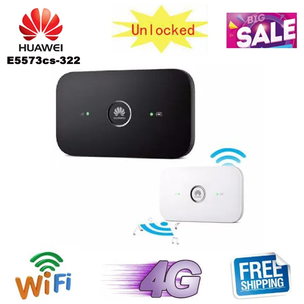 Разблокированный huawei E5573 E5573cs-322 CAT4 150 Мбит/с 4G LTE FDD беспроводной маршрутизатор 3g мобильный WiFi точка доступа