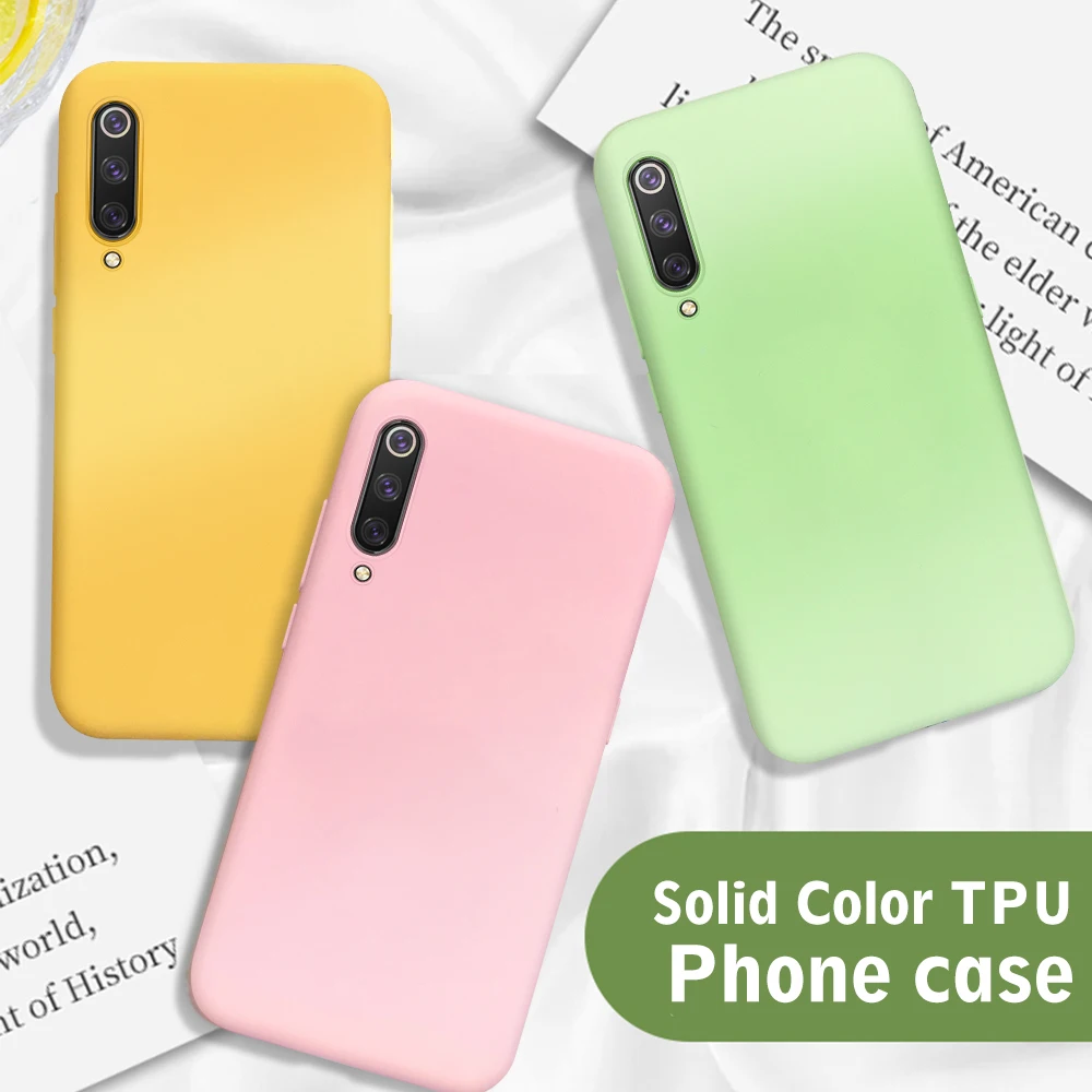 Чехол для телефона Xiaomi Redmi Note 7 6 Pro 7A 6A K20 силиконовый мягкий чехол Mi8 Mi 9T 9 SE Mi9 A2 Lite Mi6X
