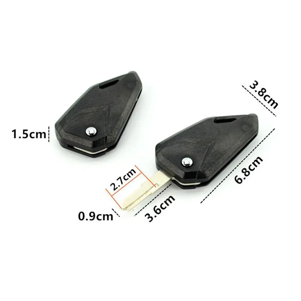 

Cars Motorbike Automatically Springs Up Key Blank Foldable Key Bit