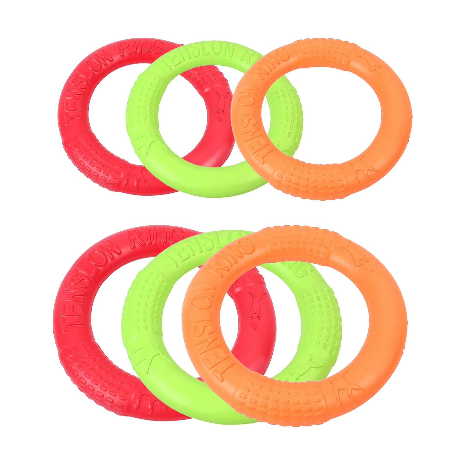 

Pet Training Dog Chew Ring Bite Teething Tooth Cleaning Outdoor Floating Toy