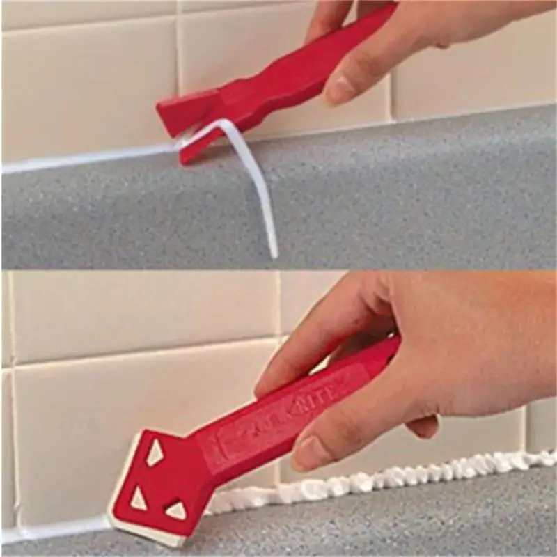 2pcs Silicone Glass Sealant Remover Tool Mini Handmade Scraper Caulking Mould Knife Useful Tool For Home Spatula Glue Shovel