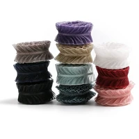 10yardslot 16mm wrinkle organza ruffle ribbon for hair accessorries diy supplies bouquet gift wrapping party decor