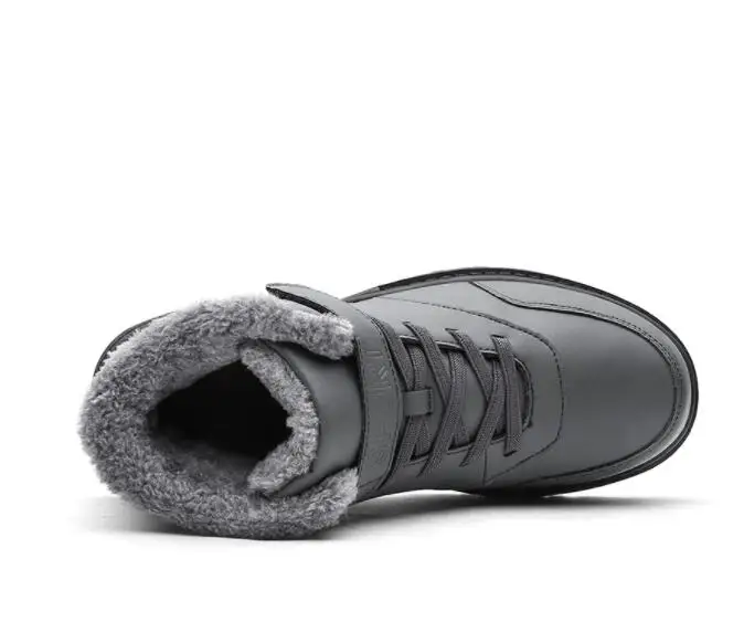 Big Size Men Ankle Boots Fashion Winter Shoes Casual Warm Snow Male Booties | Обувь