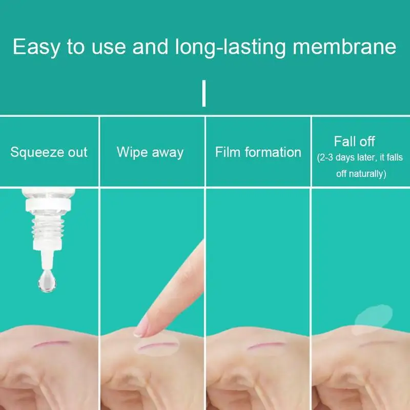 

Medical Waterproof First Aid Liquid Bandage Disinfecting Healing For Small Hemostasis Wounds Patch Gel Band Aid Cut Plaster X5U8