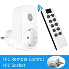 Универсальная французская розетка европейского стандарта, умная розетка, беспроводная радиочастотная розетка 433 МГц с дистанционным управлением, бытовая техника, совместимая с Broadlink RM4 Pro