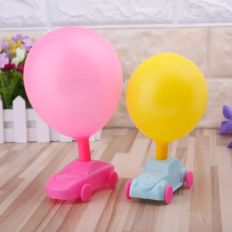 Подарки для детей аэродинамические надувной шар автомобиль DIY инерционная