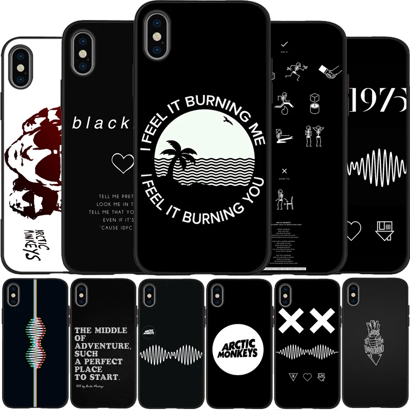 Мягкий силиконовый чехол Arctic monkey Pop music для iPhone 5 5S SE 6 plus 7 8 X XR XS Max 11 PRO Max|Бамперы| |