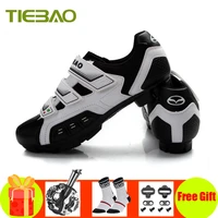 tiebao sapatilha ciclismo mtb cycling shoes add spd pedals men women mountain bike self locking breathable outdoor sneakers