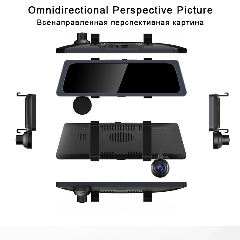 ULTRON ERA V20 4G DVR 10 &quotПолный сенсорный экран Автомобильный видеорегистратор Android 5 1 Wi
