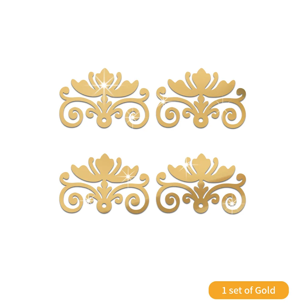 

3D зеркальные наклейки для стен DXLYMYU