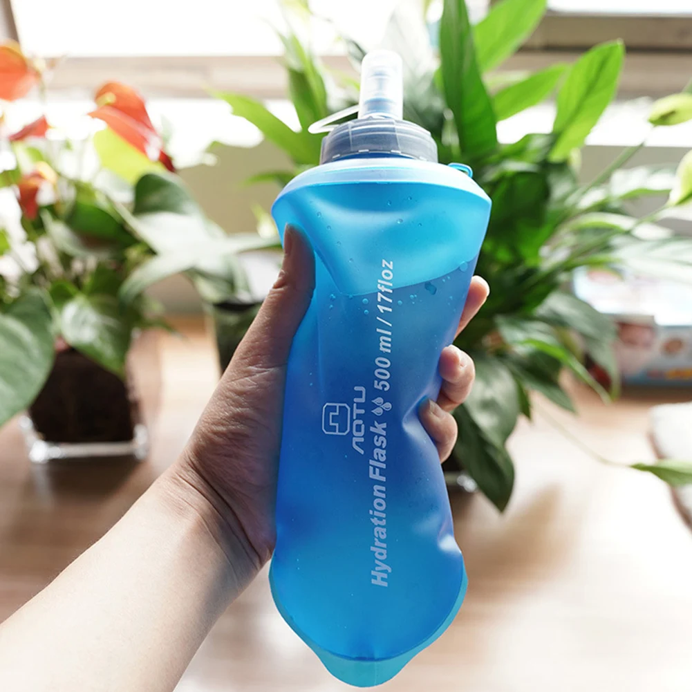 

Hydrator Zachte Fles Fles Water Folding Inklapbare Folding Bottle Water Tassen Tpu Gratis Voor Running Hydration Pack Taille
