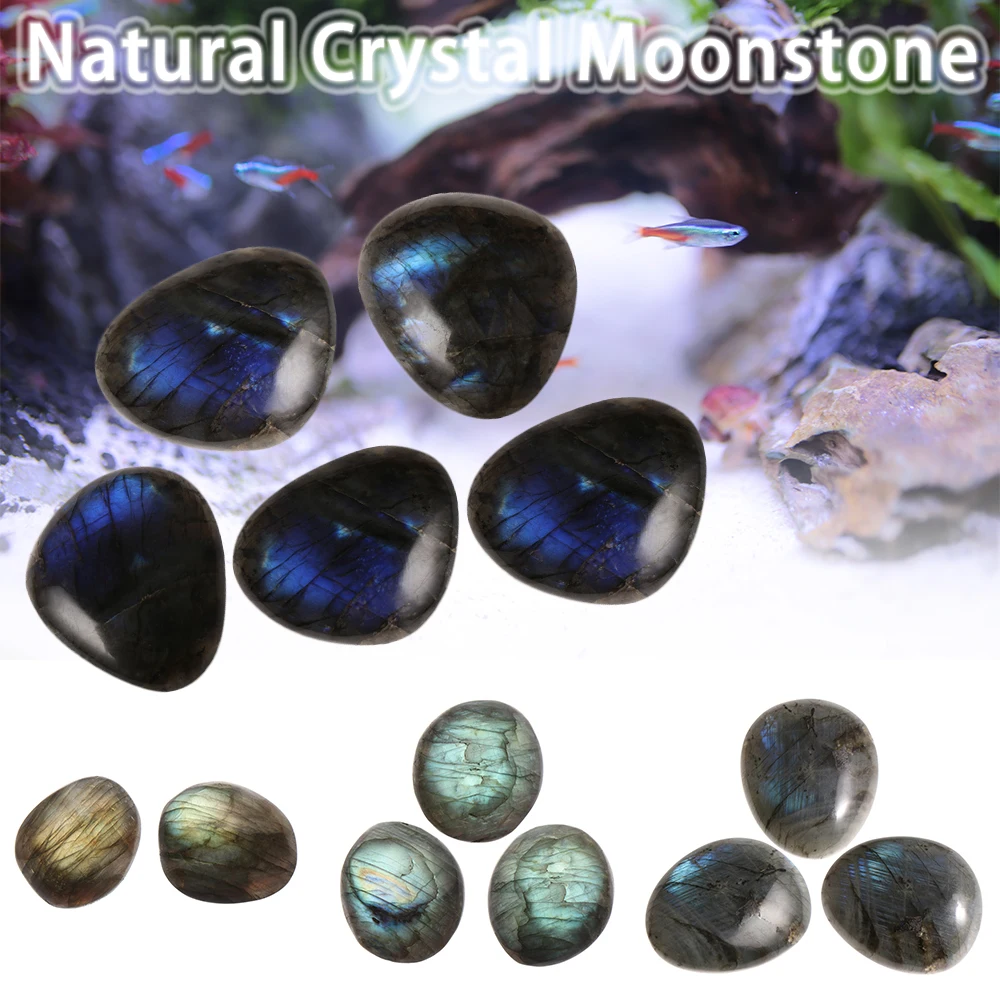 Натуральные Цветные лабрадориты 1 шт. оригинальные лунные камни натуральные
