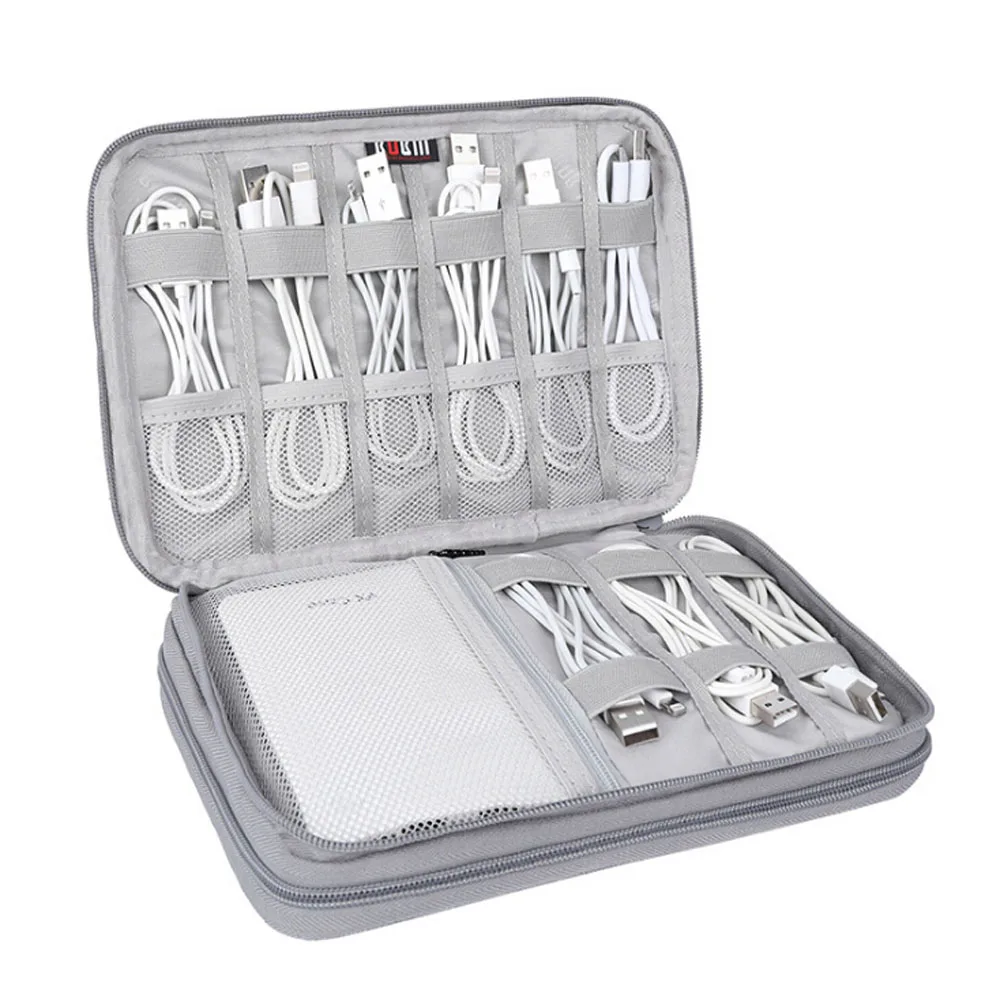 Дорожный шкаф органайзер чехол для наушников сумка хранения Цифровые