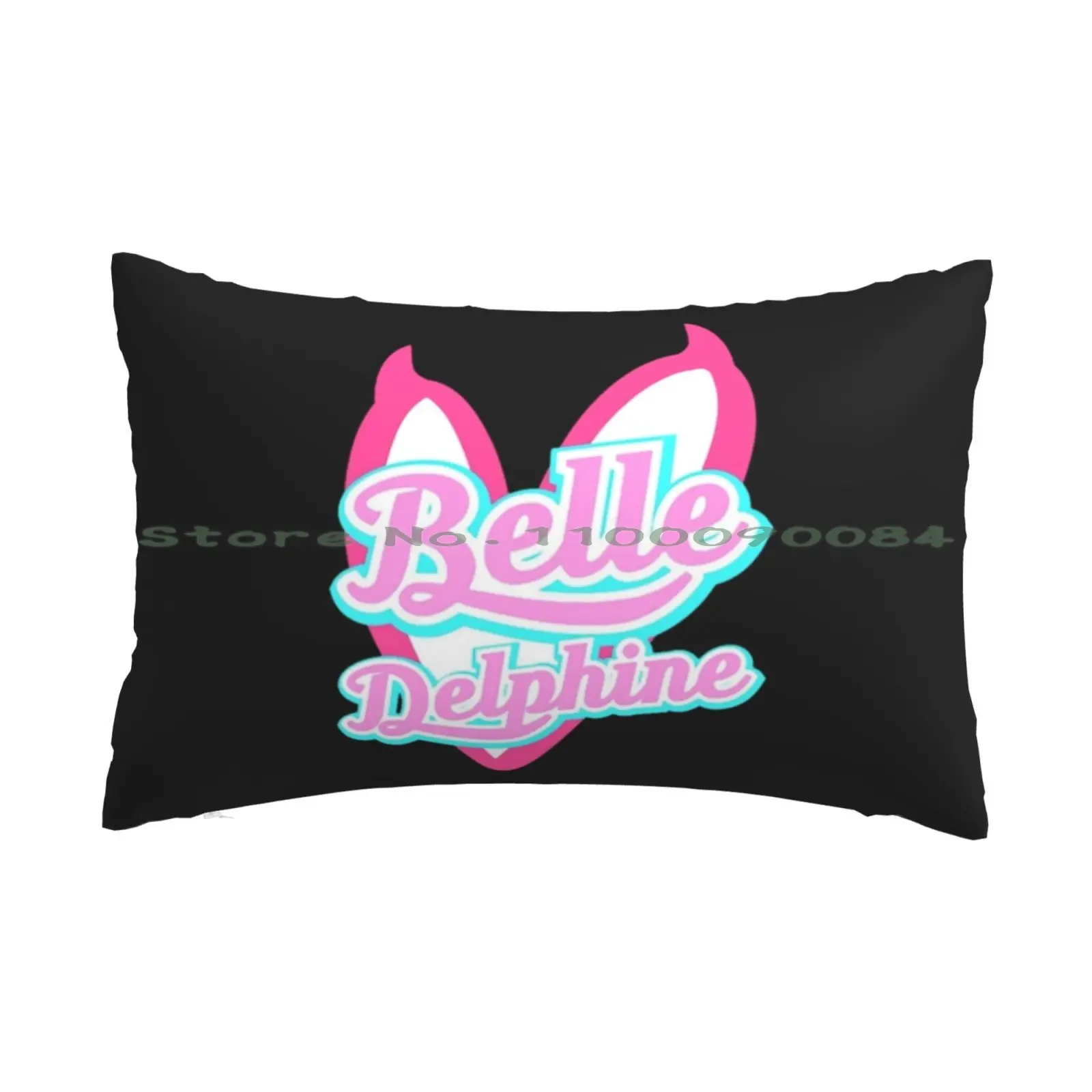 

Чехол для подушки Belle Delphine Love, 20x30, 50*75, для дивана, спальни, гонок, 63 дюйма, прямоугольная наволочка, домашняя уличная декоративная подушка