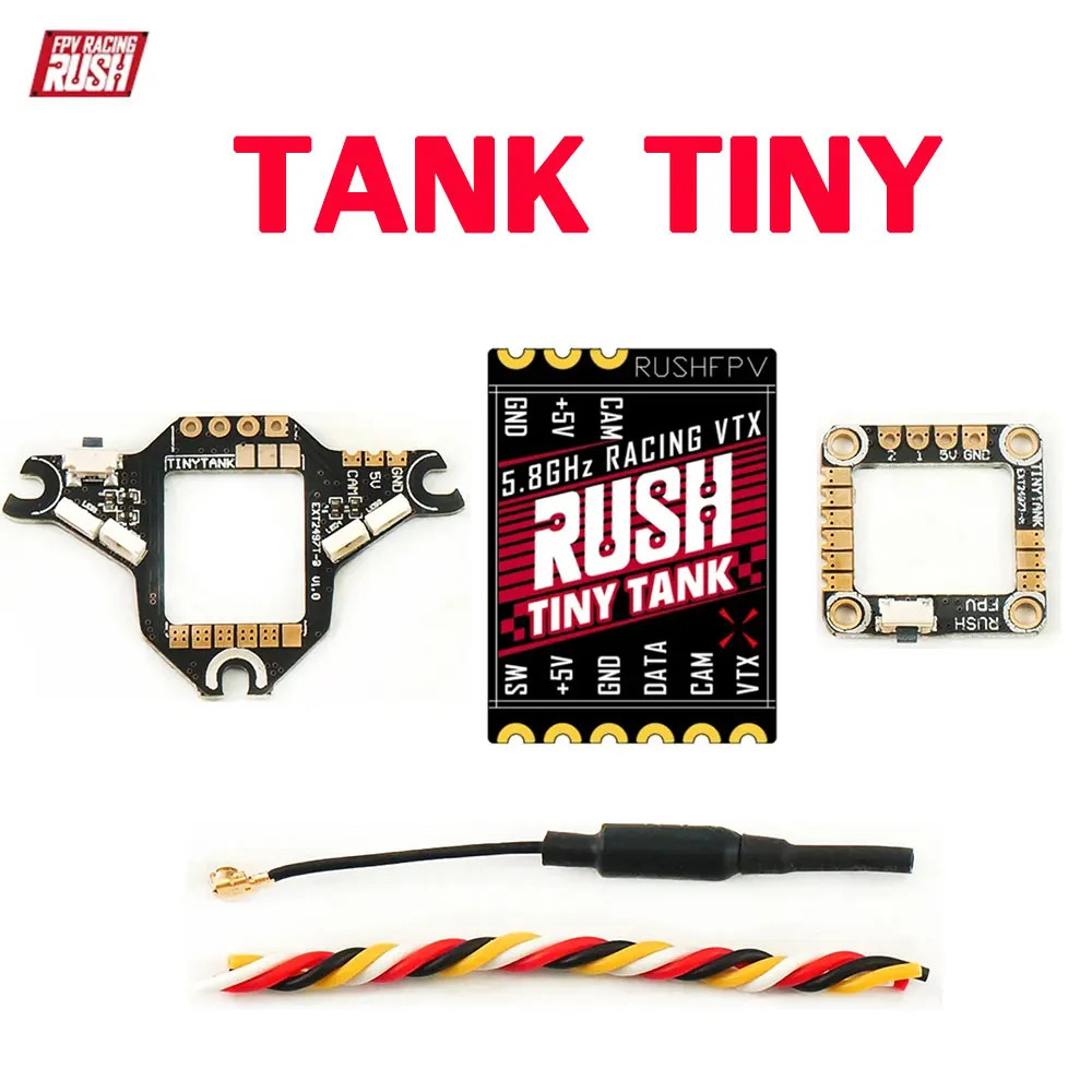 

Крошечный резервуар RUSH 5,8G 48CH PITMODE 25mW 100mW 200mW MAX 350mW SmartAudio FPV видео передатчик Nano VTX для радиоуправляемого дрона FPV