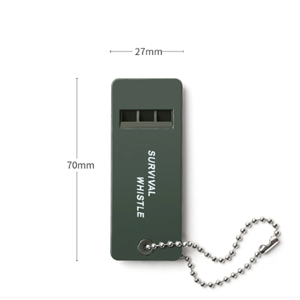 

Three-frequency Outdoor Survival Whistle Whistles For Life First Aid Whistle Treble High Frequency Disaster Relief Whistle