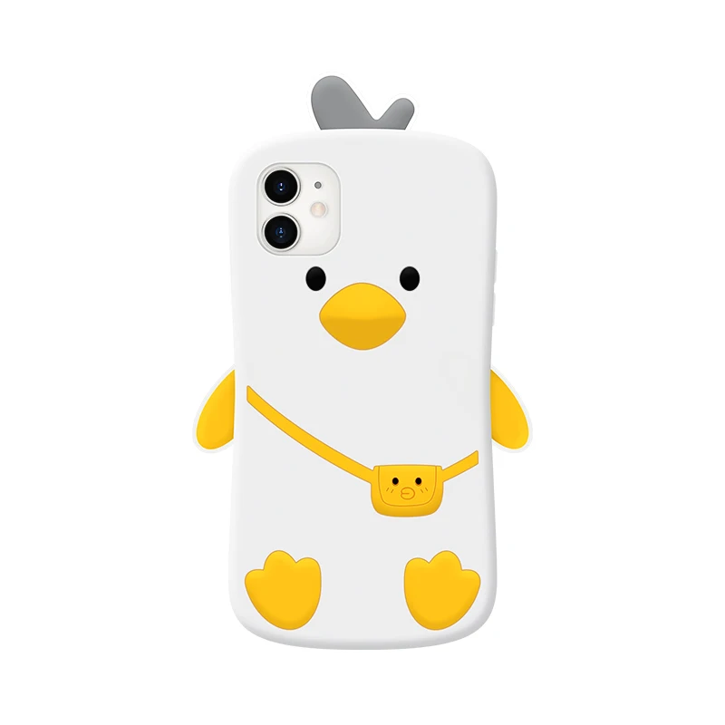 3D Симпатичные коробки чехол для телефона iphone11 pro max/7/8plus силиконовый защитный iphone