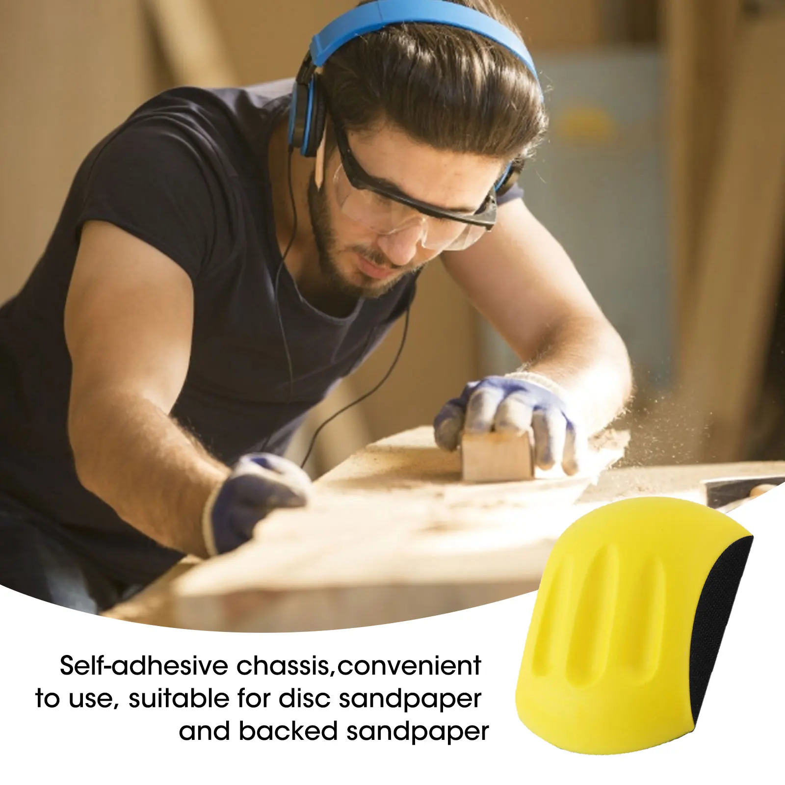 

Портативный самоклеящийся полировальный диск для мыши, 5 дюймов