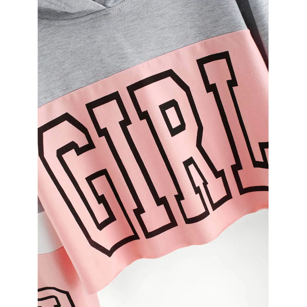 Women Fashion Girl Printing Long Sleeve Hoodie Sweatshirt Hooded Pullover Tops Streetwear Women Oversized Hoodies Sudaderas