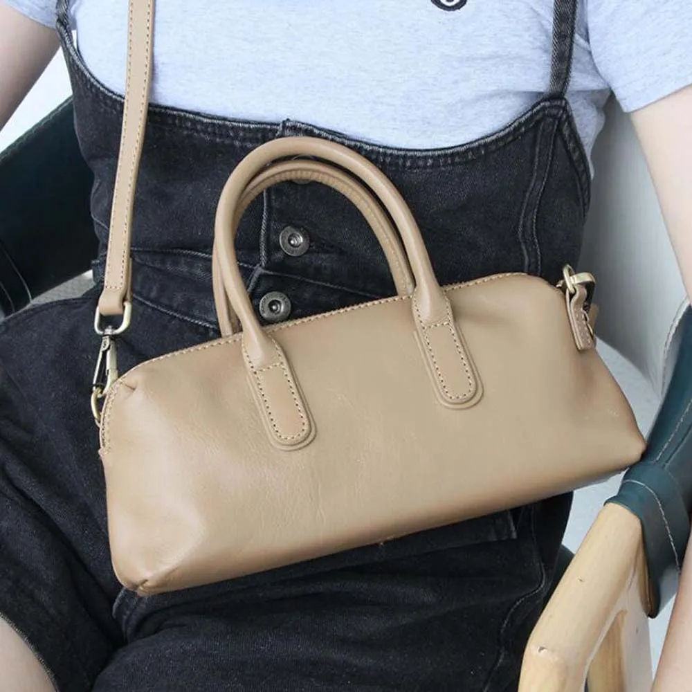 

Fashion Solid Handbag Women's Natural Cowhide Clutch Bag Korean Kpop Leather Women Zipper Evening Bag Female Clutches Handbag