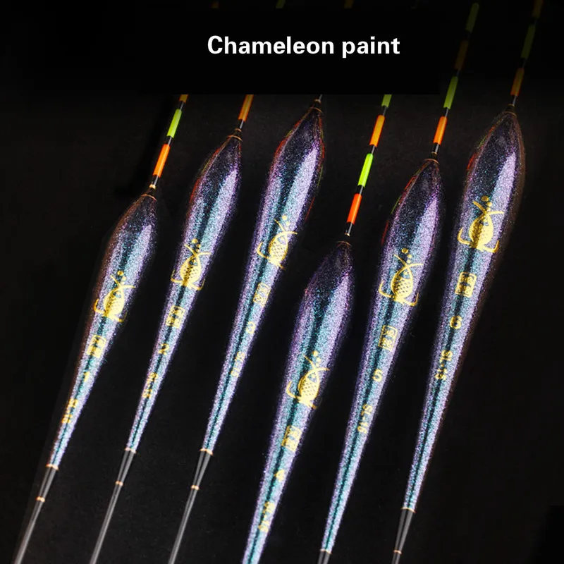 

Carp and Crucian Float Set High-sensitivity Chameleon Float Kit Eye-catching Thick Tail Small Broken Tail Nano Fish Float 12pcs