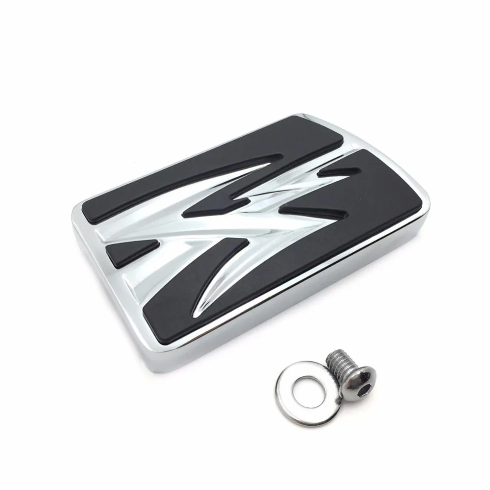 Aftermarket мотоцикл молния большой педаль тормоза колодки для Harley Davidson 2012 позже Dyna