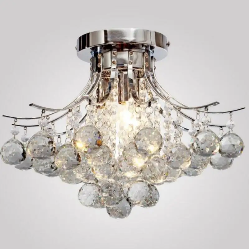 

Modern fashion Crystal Chandelier E14 bulb led lamps living room dining room crystal Chandeliers led lustre lamps Z50