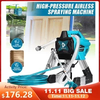 2021 new high pressure airless spraying machine professional spray gun paint sprayer airbrush home painting tool internal feed