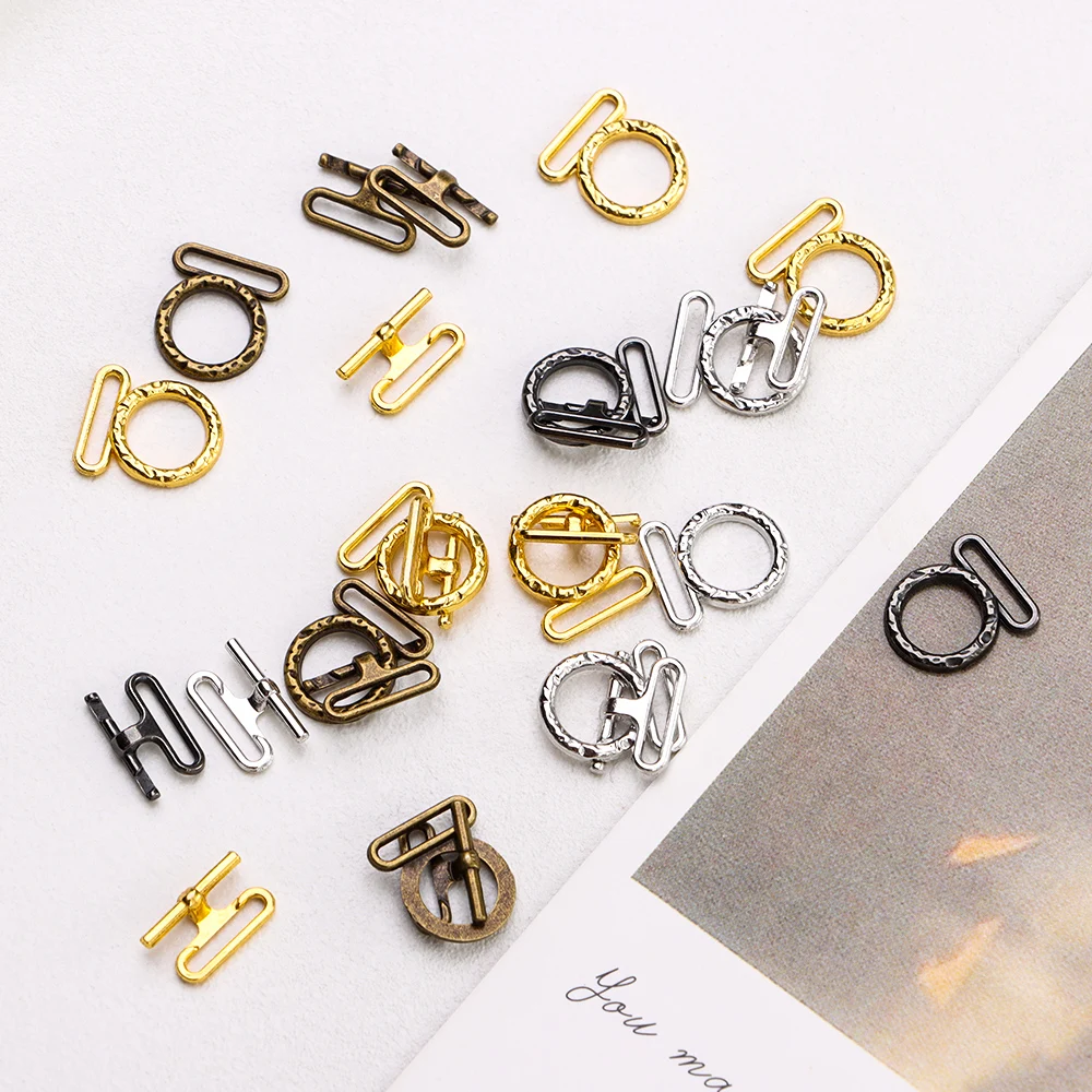 10PCS 8mm Mini Tri-glide Belt Buckle Ultra-small Metal Doll Bags Buttons DIY Stuffed Toys Shoes Clothes Accessories - купить по