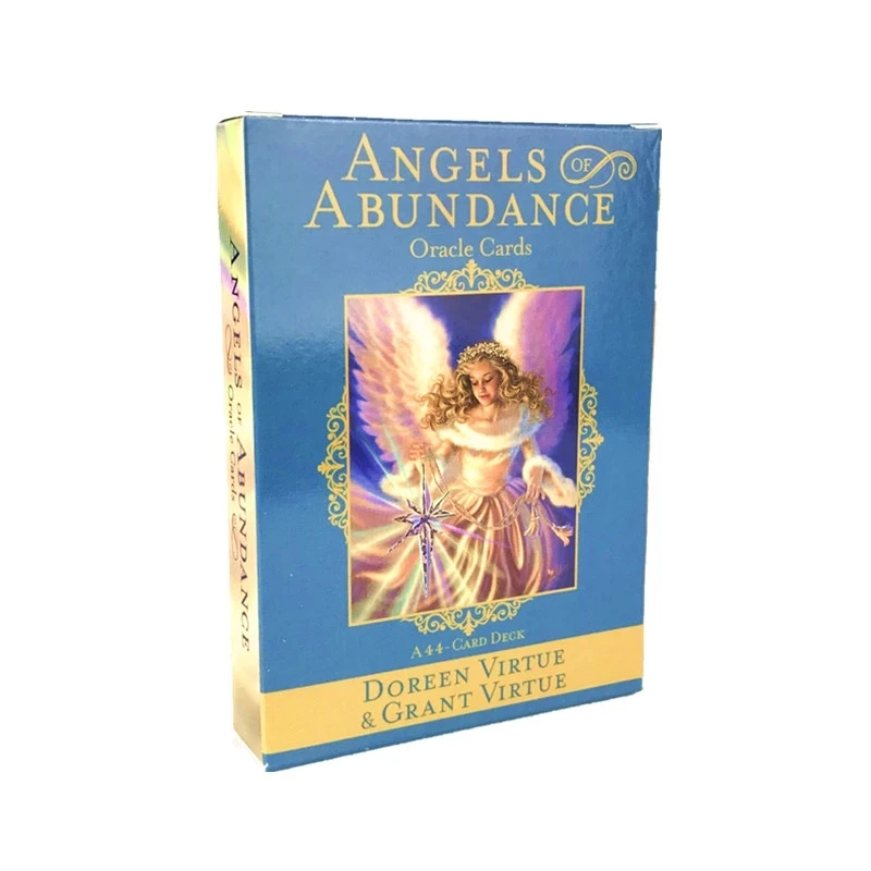 Angels Of Abundance Oracle Cards Tarot Card With English Guidebook Friend For Family Party Toys Board Game | Спорт и развлечения