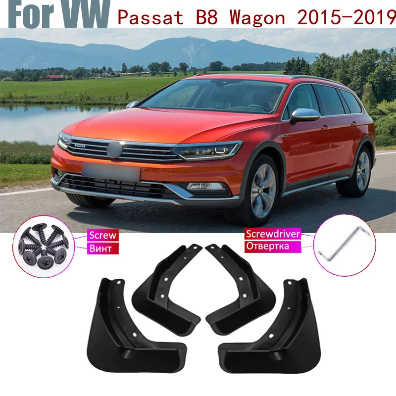 

Fender Mud Guard Splash Flaps Mudguards Accessories Mudflap For Volkswagen VW Passat B8 Wagon Estate 2019~2015 2018 2017 2016