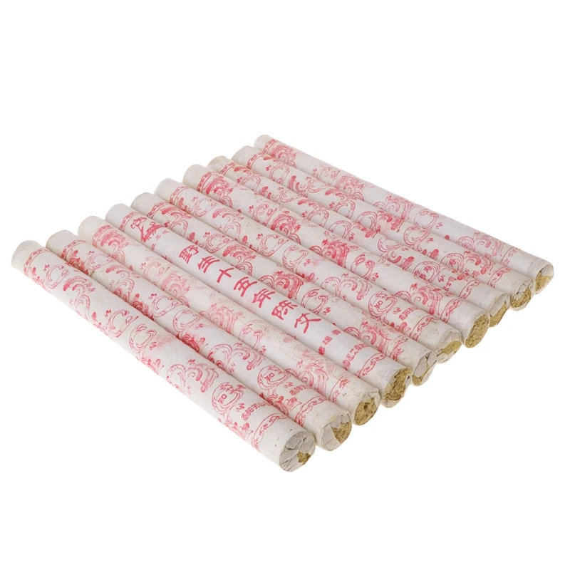 

10Pcs 15 Years Aging Moxa Roll Stick Moxibustion Acupuncture Massage Therapy New C1FF