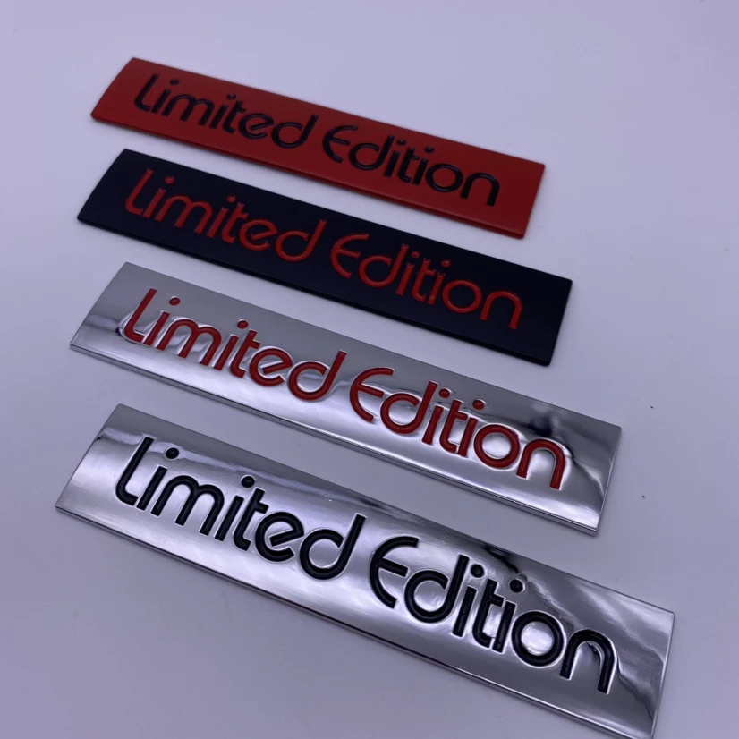 Металлическая 3d-наклейка для автомобиля ограниченная серия эмблема значок