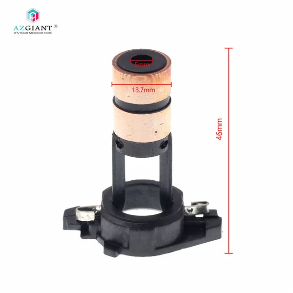 Автомобильный коллектор электрогенератора Медная головка скользящее кольцо для