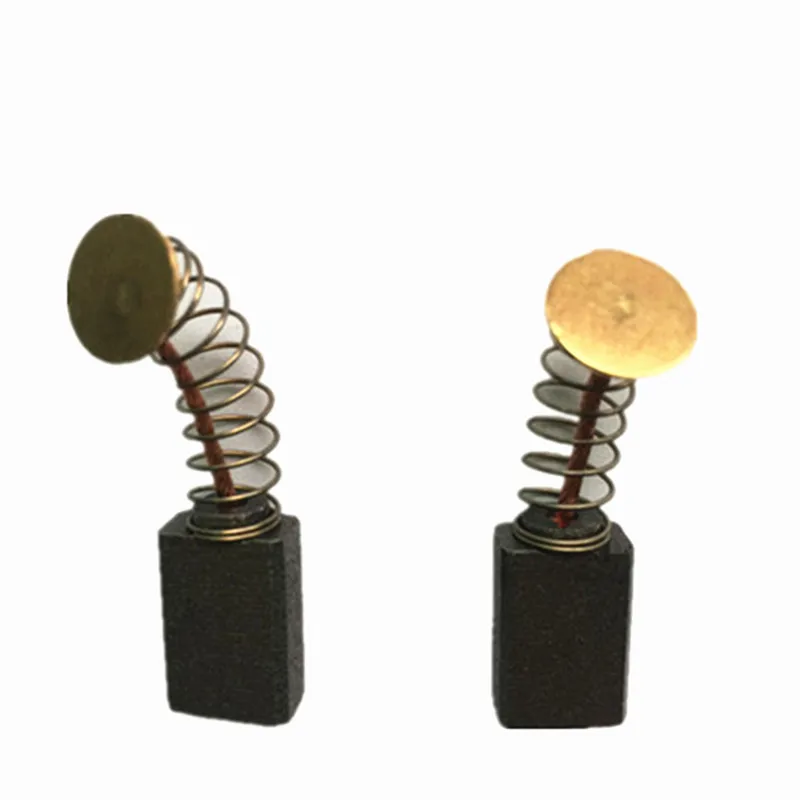 

10 шт./компл. 5*8*12mm щетка углеродная графитовая для двигателя генератор, замена колеса для электродвигателей, вращающийся инструмент