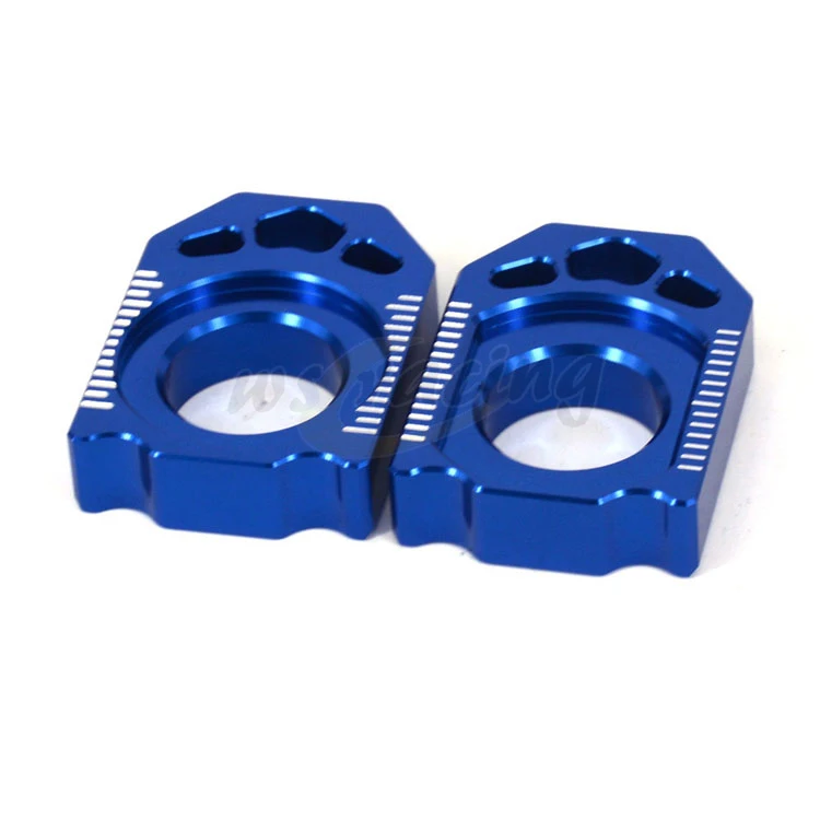 

Motorcycle CNC Rear Chain Adjuster Axle Block For YAMAHA YZ125 YZ250 YZ250F YZ450F YZ250X YZ250FX WR250F WR450F WR250R WR250X