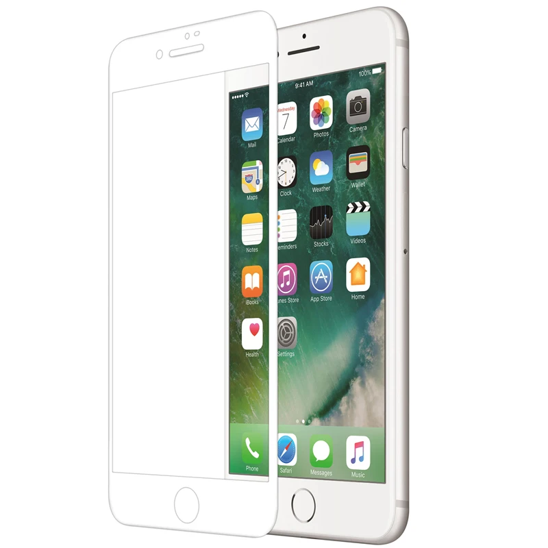 Полноэкранная Защитная пленка NILLKIN XD CP + MAX для iphone se 2020 7 8 plus закаленное стекло