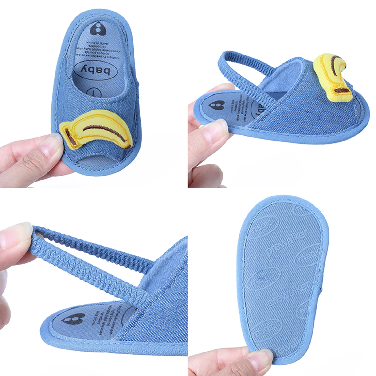 

Summer Fruit Prewalker Shoes Children Toddler Baby Girls Sandalen Toddler First Walkers Fashion Cute Shoes