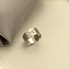 Набор колец, медные, бабочки, украшения для пальцев, в Корейском стиле, из нержавеющей стали, 2 шт.