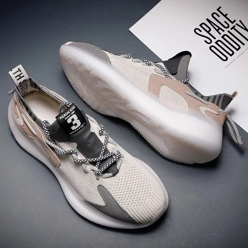 Men Casual Shoes Breathable Outdoor Mesh Light Sneakers Male Fashion 2020 New Comfortable Footwear | Обувь