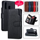 Чехол-кошелек для A20, A30, A50, A70, A40, A60, A80, A90, M10, M40, A10E, A20E, A10S, A02S, M02, M30S, A21SFlip, с подставкой, кожаный