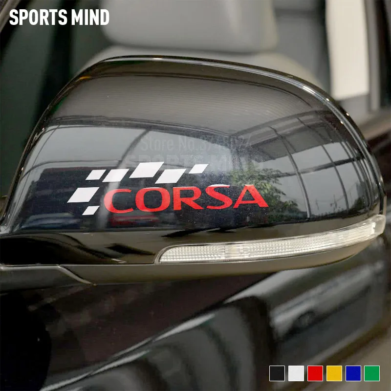 Наклейки на зеркало заднего вида виниловые 1 пара | Автомобили и мотоциклы