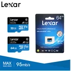 Карта памяти Micro SD Lexar, класс 10, U1, SDHC 32 Гб, U3, V30, UHS-I, 633x Max 95 МБс., для видеокамеры 3D 4K HD