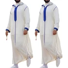 Мужское мусульманское платье Рамадан Abaya вечернее платье Молитвенное платье одежда рубашка