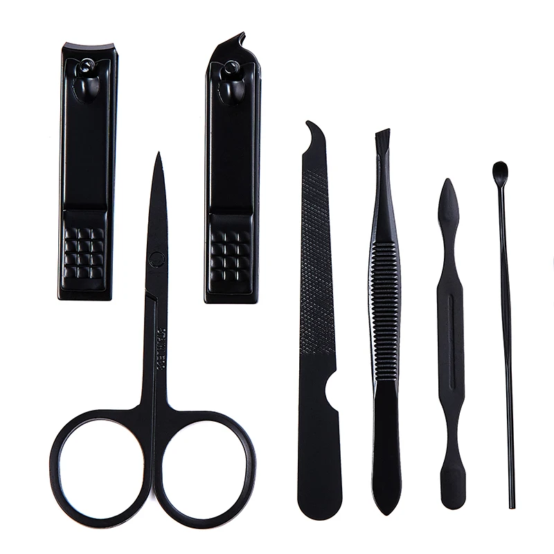 Набор многофункциональных кусачек для ногтей портативные дорожные ножницы из