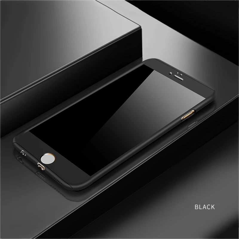 Чехол с полным покрытием 360 градусов для iphone se 2020 чехол закаленным стеклом 2 |